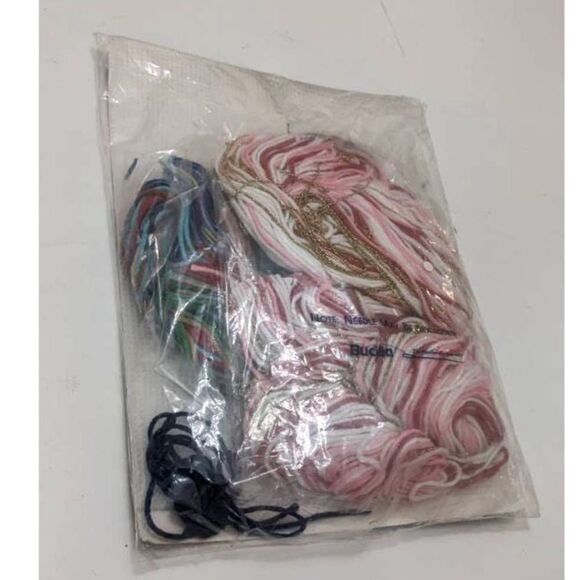 Bucilla Plastic Canvas Needlepoint Kit 6098 Toy NEW 8 x 7.5 Vintage‎ 90s 1992 - Picture 4 of 4